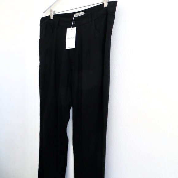 NEW! Kenny Flowers The Mykonos Linen Vacation Pants Black SZ XL, XXL - Picture 7 of 10